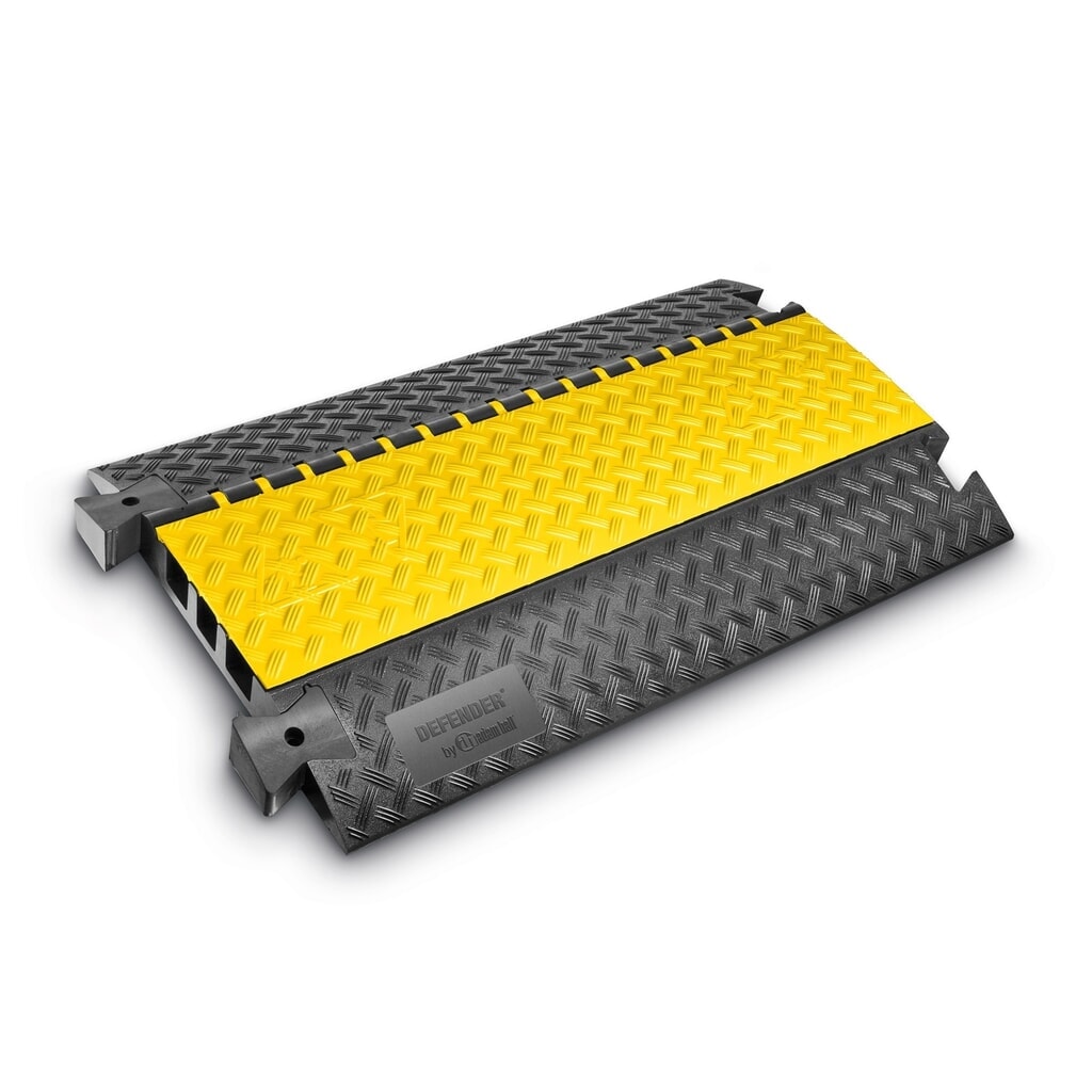 Kabelový můstek Defender® by Adam Hall 3, 3 kanály, černá/žlutá Obrázek produktu: Kabelový můstek Defender® by Adam Hall 3, 3 kanály, černá/žlutá