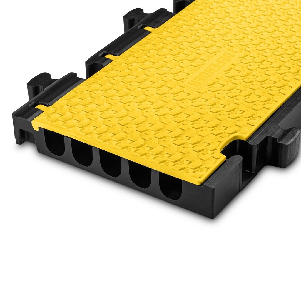 Kabelový můstek Defender® by Adam Hall MIDI 5 2D prostřední díl, 5 kanálů, černá/žlutá Číslo obrázku produktu 7: Kabelový můstek Defender® by Adam Hall MIDI 5 2D prostřední díl, 5 kanálů, černá/žlutá