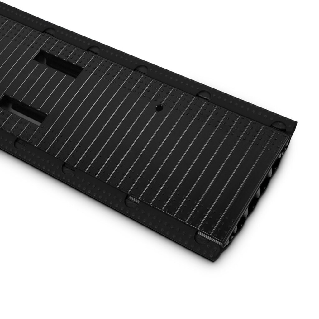 Číslo obrázku produktu 4: Kabelový můstek Defender® by Adam Hall OFFICE, 4 kanály, žlutá