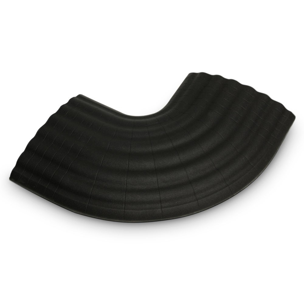 Číslo obrázku produktu 1: Kabelový můstek Defender® by Adam Hall OFFICE, lomený 90°, 4 kanály, černá