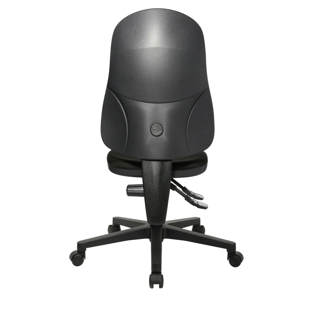 Číslo obrázku produktu 3: Kancelářská otočná židle Topstar® Point 60, sedák s vybráním, černá