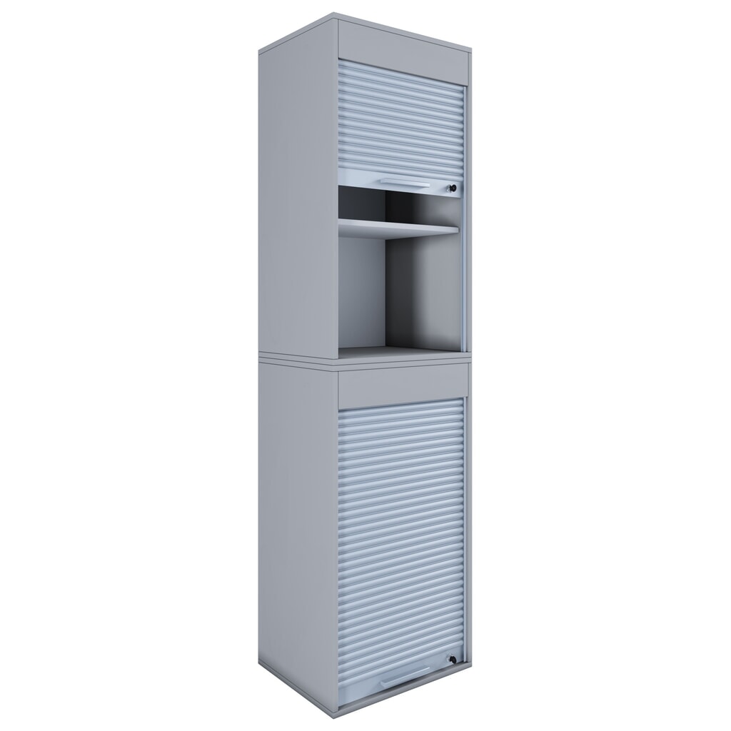Kancelářská skříň Aktos XL, šedá Číslo obrázku produktu 1: Kancelářská skříň Aktos XL, šedá