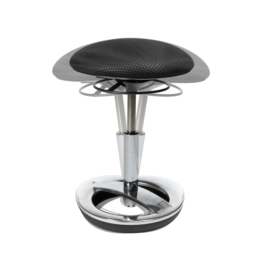 Číslo obrázku produktu 2: Topstar® ergonomická stolička Sitness®, výška sezení 44–57 cm, černá