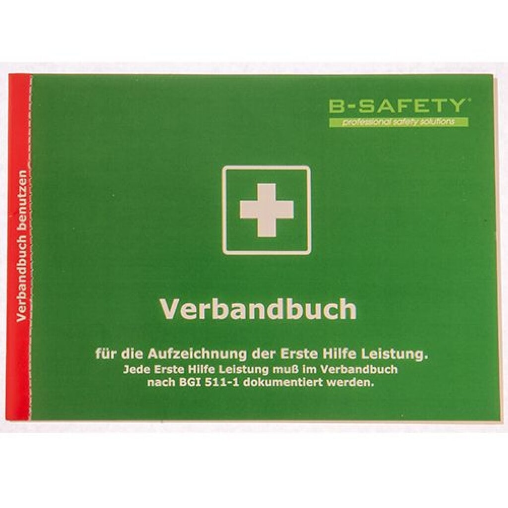 Kniha úrazů B-Safety DIN A5, s ochranou osobních údajů Obrázek produktu: Kniha úrazů B-Safety DIN A5, s ochranou osobních údajů