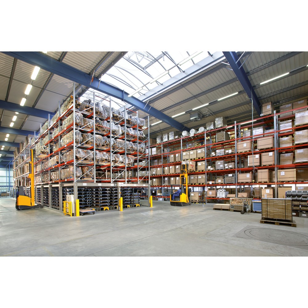 Číslo obrázku produktu 2: Kompletní balík paletový regál META MULTIPAL, nosnost buňky 4 430 kg, VxŠxH 3 800 x 5 700 x 1 100 mm