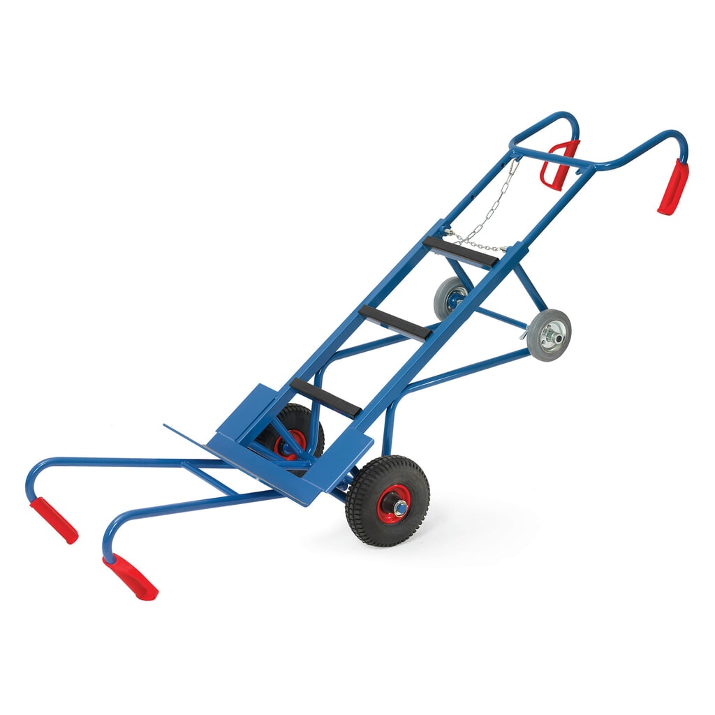 Číslo obrázku produktu 4: Kompletní sada rudlu na přístroje fetra®, nosnost 400 kg, ložná plocha lopaty ŠxH 550 x 190 mm