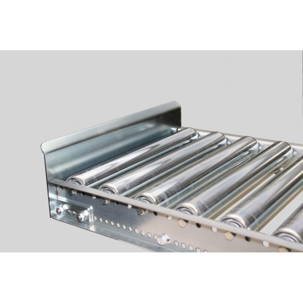 Číslo obrázku produktu 2: Koncový doraz pro válečkový dopravník pro těžká břemena, pozinkovaný, šroubovaný, šířka dopravníku 700 mm