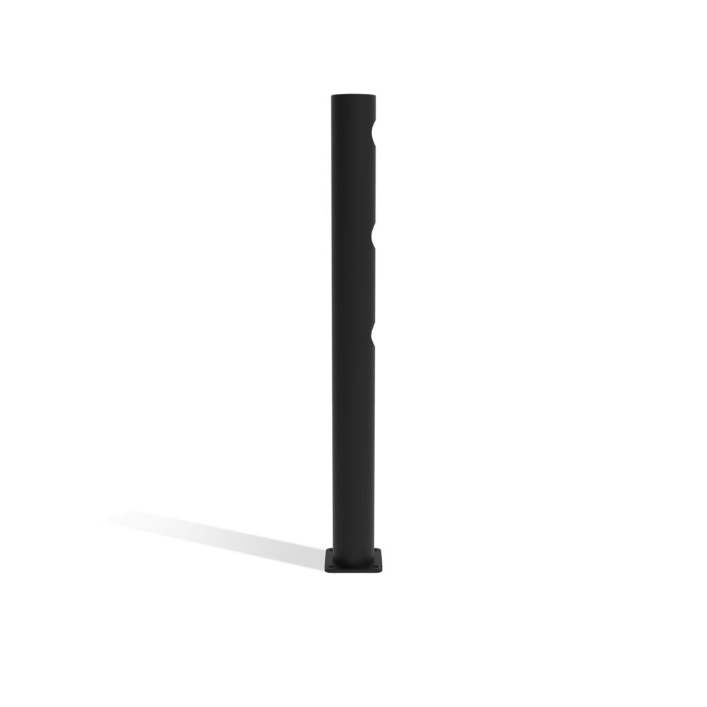 Koncový sloupek s otočnými dveřmi pro bezpečnostní zábradlí „Delta“, Ø 110 mm, výška 1200 mm, 90°, pravý Číslo obrázku produktu 5: Koncový sloupek s otočnými dveřmi pro bezpečnostní zábradlí „Delta“, Ø 110 mm, výška 1200 mm, 90°, pravý