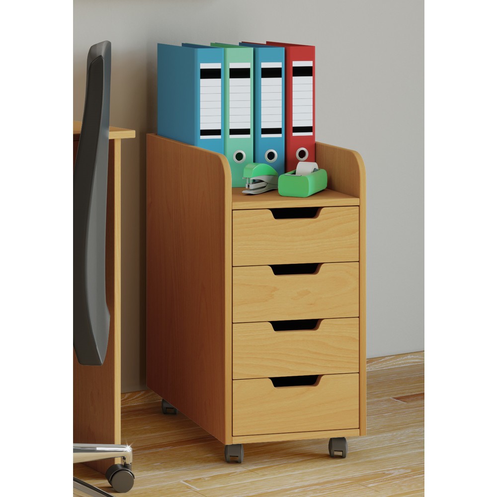 Číslo obrázku produktu 2: Kontejner na kolečkách Konal Mini, buk
