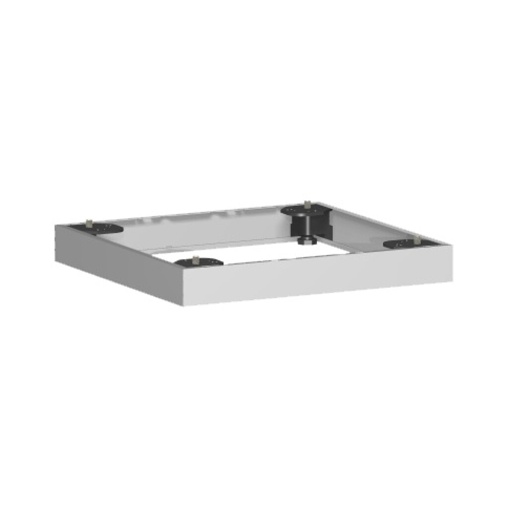 Kovový podstavec pro kancelářské skříně Profi, ŠxH 50 x 400 mm, stříbrná Obrázek produktu: Kovový podstavec pro kancelářské skříně Profi, ŠxH 50 x 400 mm, stříbrná