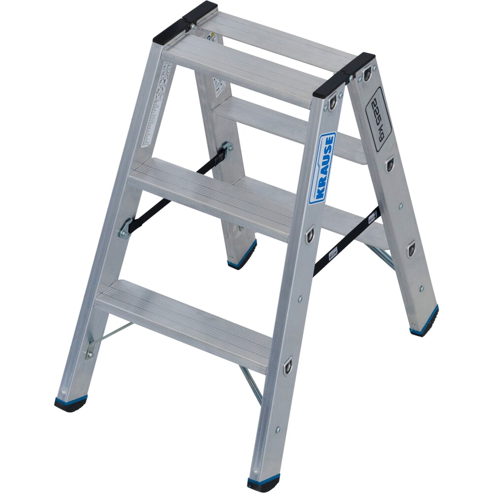 Obrázek produktu: Štafle KRAUSE® STABILO, oboustranný přístup, nosnost 225 kg, 2 x 3 stupně
