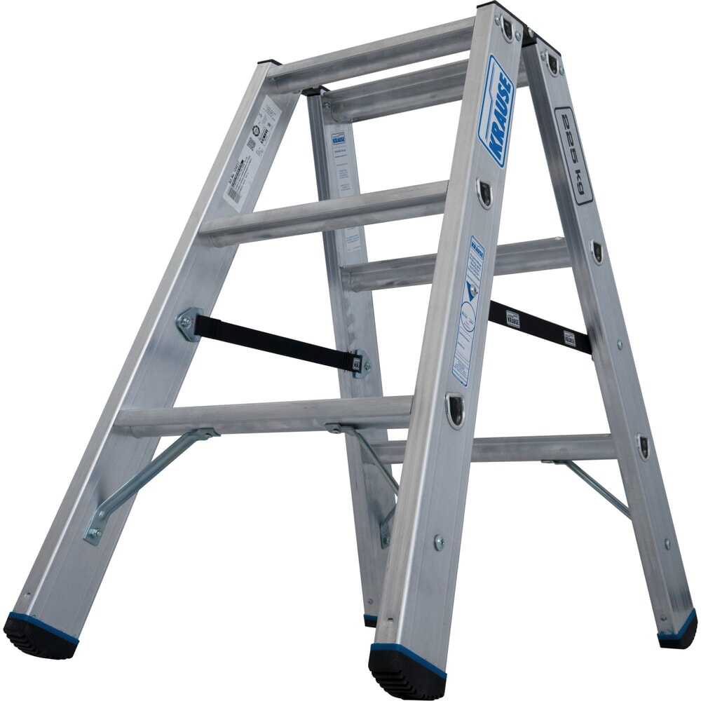 Číslo obrázku produktu 7: Štafle KRAUSE® STABILO, oboustranný přístup, nosnost 225 kg, 2 x 3 stupně