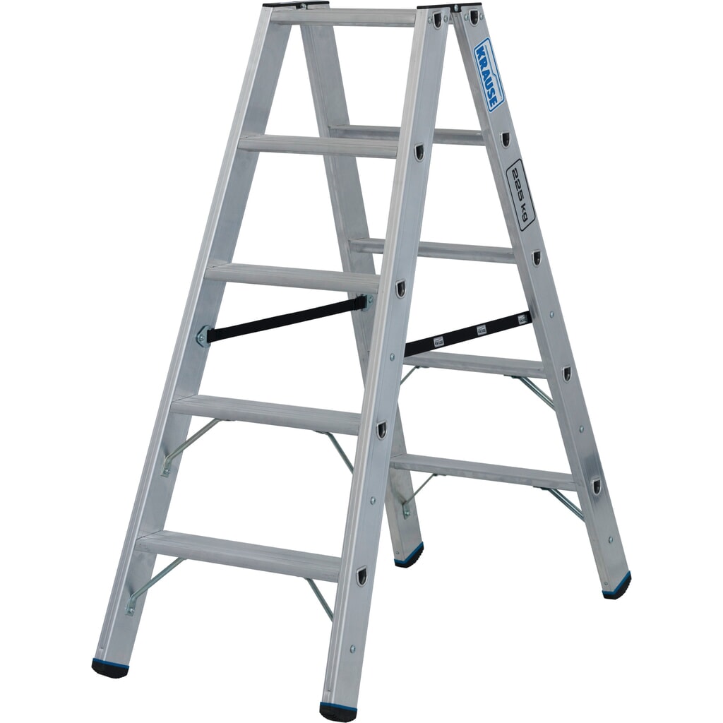 Číslo obrázku produktu 13: Štafle KRAUSE® STABILO, oboustranný přístup, nosnost 225 kg, 2 x 5 schodů