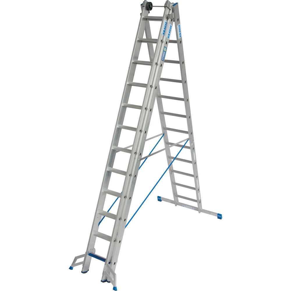 Číslo obrázku produktu 9: KRAUSE univerzální žebřík +S, 3× 12 příček/stupňů
