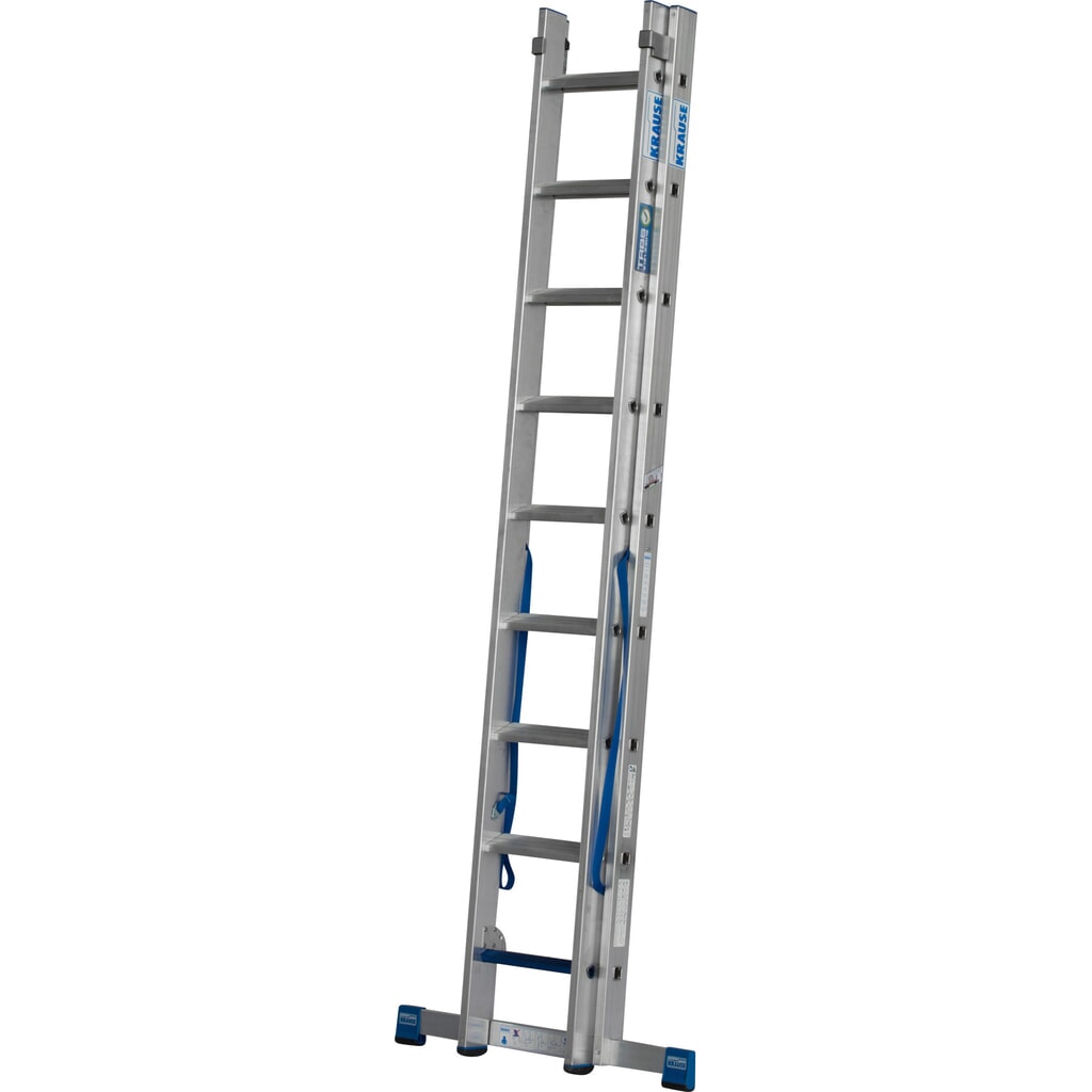 KRAUSE univerzální žebřík +S, 2× 9 příček/stupňů Obrázek produktu: KRAUSE univerzální žebřík +S, 2× 9 příček/stupňů