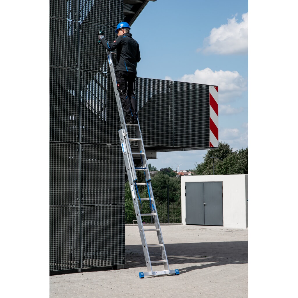 KRAUSE univerzální žebřík +S, 2× 9 příček/stupňů Číslo obrázku produktu 10: KRAUSE univerzální žebřík +S, 2× 9 příček/stupňů