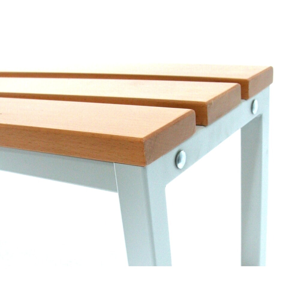 Lavice do šatny Steinbock®, délka 1000 mm, bez roštu na obuv Číslo obrázku produktu 3: Lavice do šatny Steinbock®, délka 1000 mm, bez roštu na obuv