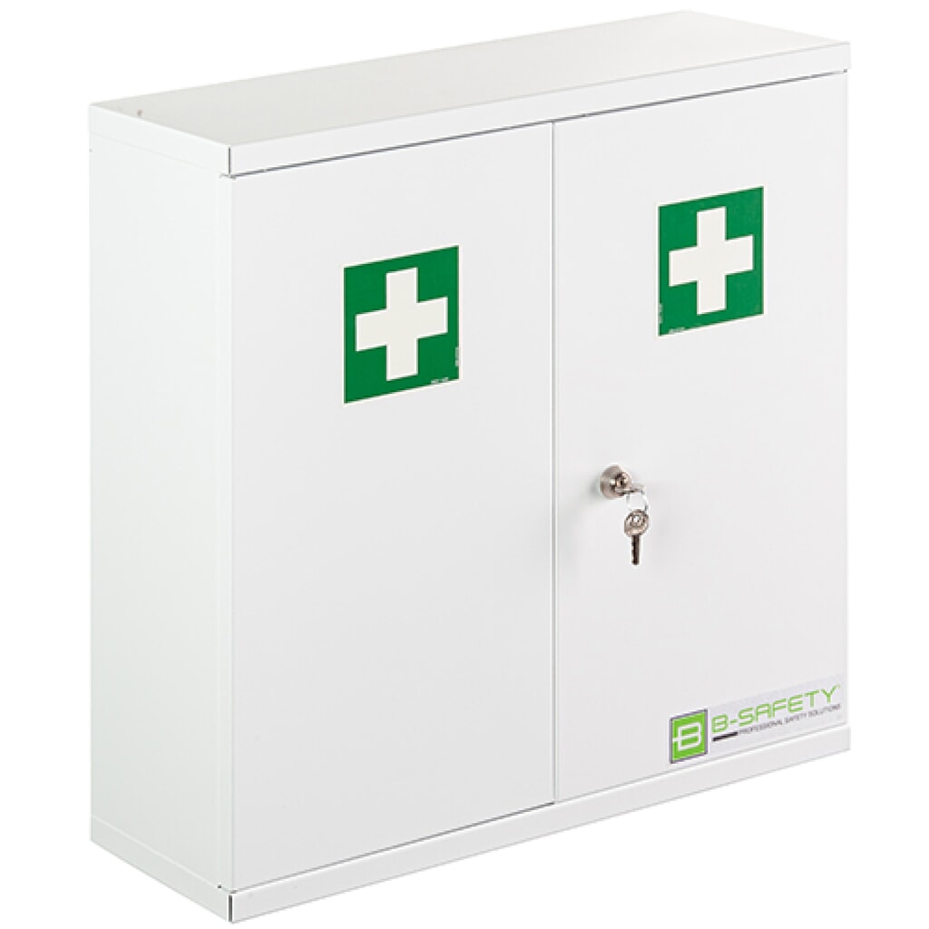 Lékárnička B-Safety PREMIUM plus, s náplní DIN 13157 Obrázek produktu: Lékárnička B-Safety PREMIUM plus, s náplní DIN 13157