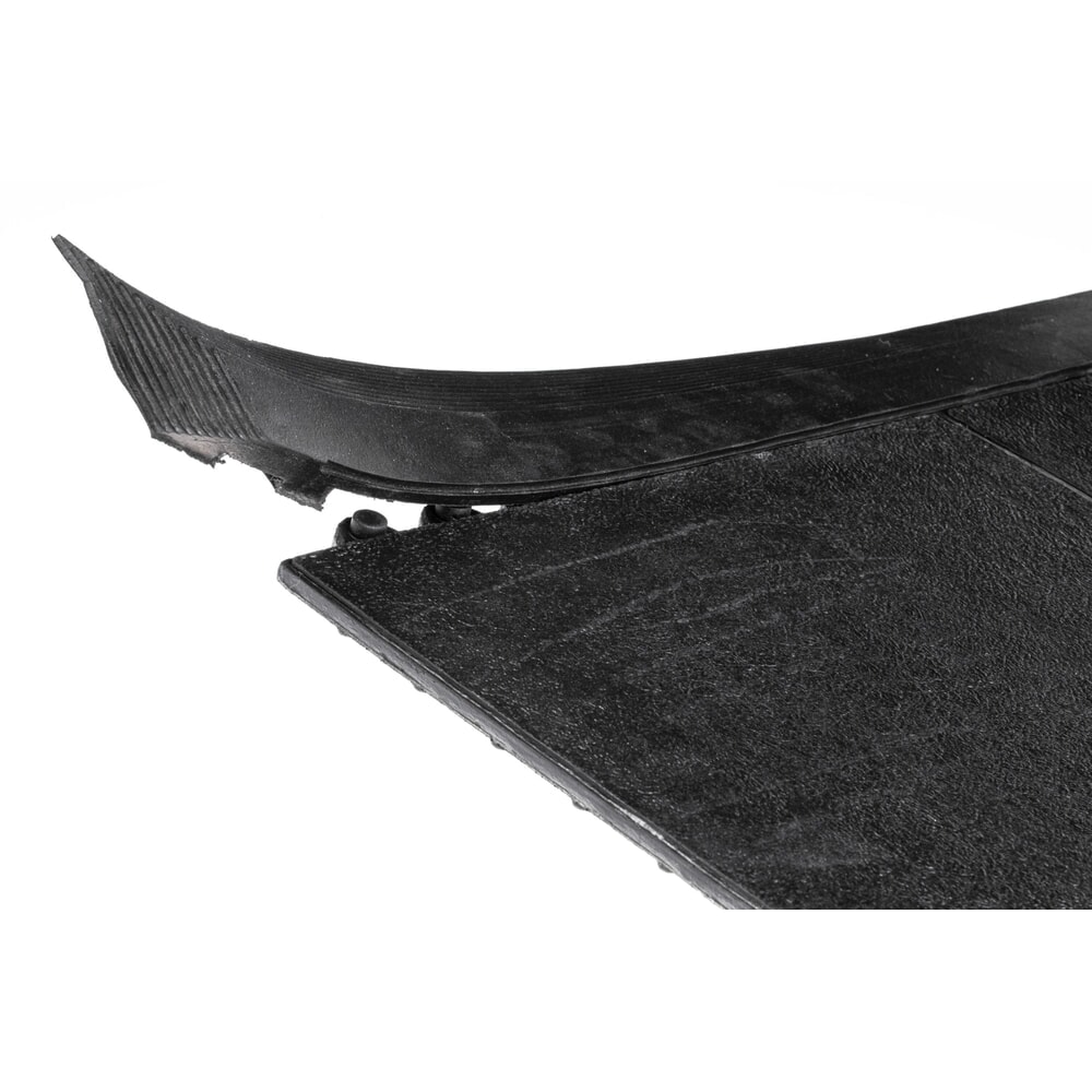 Číslo obrázku produktu 2: Lišty včetně rohů pro protiúnavovou rohož YOGA SOLID SPARK, drážka, černá, 4 ks/JB