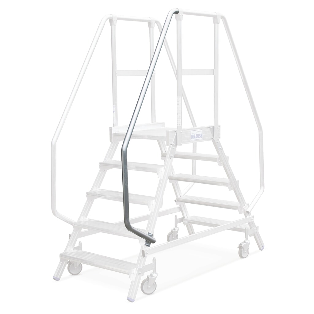 Madlo pro schody s plošinou KRAUSE®, pro 3+4 schodů Obrázek produktu: Madlo pro schody s plošinou KRAUSE®, pro 3+4 schodů