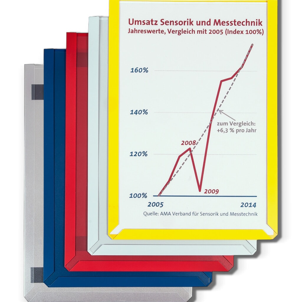 Magnetická průhledná kapsa DIN A6, na výšku, transparentní, 10 ks/balení Obrázek produktu: Magnetická průhledná kapsa DIN A6, na výšku, transparentní, 10 ks/balení