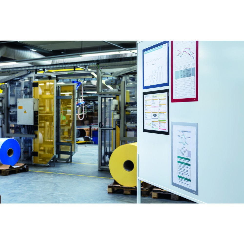 Číslo obrázku produktu 4: Magnetický rám DURABLE DURAFRAME®, DIN A3, stříbrná metalíza