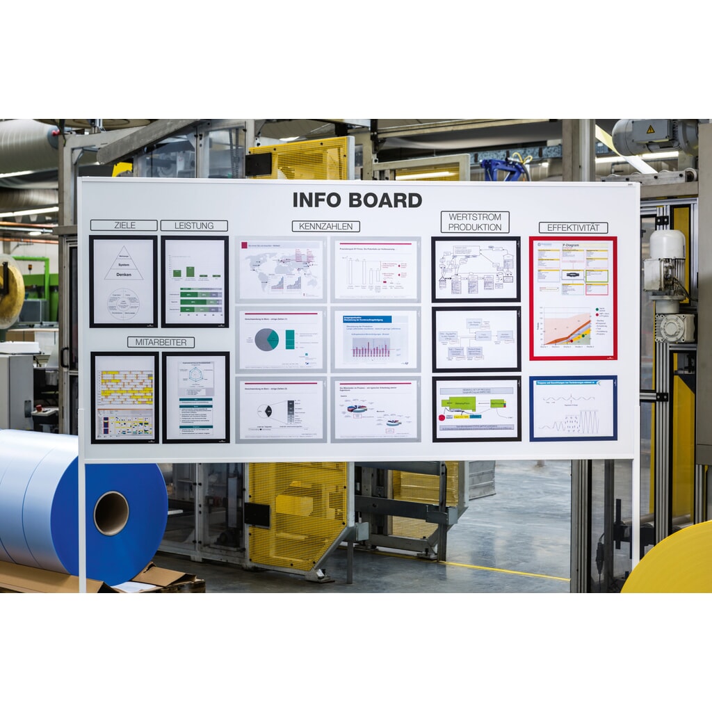 Magnetický rám DURABLE DURAFRAME®, DIN A4, černý Číslo obrázku produktu 1: Magnetický rám DURABLE DURAFRAME®, DIN A4, černý