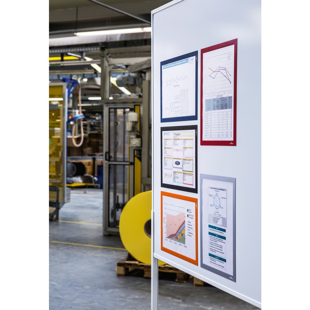 Číslo obrázku produktu 1: Magnetický rám DURABLE DURAFRAME®, DIN A4, oranžový