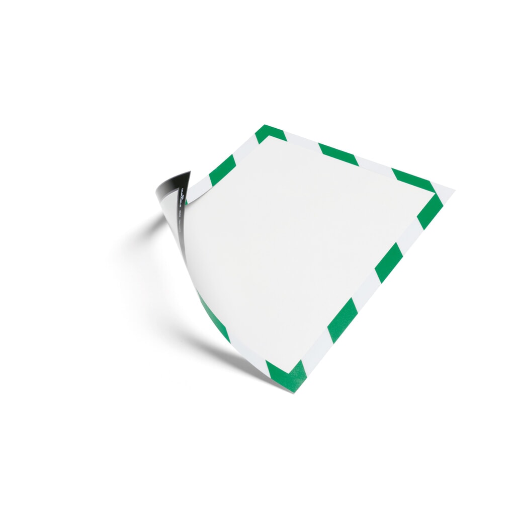 Magnetický rám DURABLE DURAFRAME® Security, DIN A4, zelená/bílá Obrázek produktu: Magnetický rám DURABLE DURAFRAME® Security, DIN A4, zelená/bílá