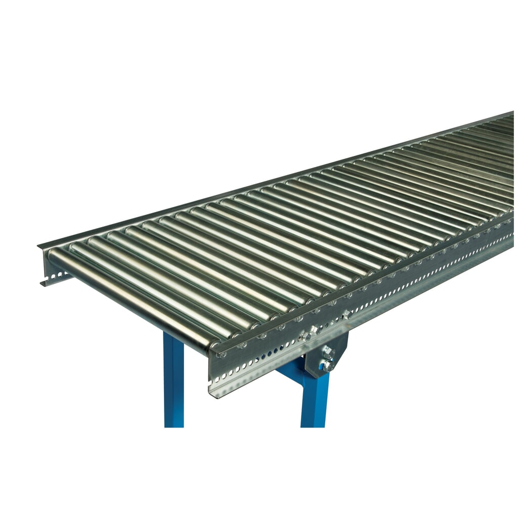 BLUME malá válečková dráha, trubkové ocelové válečky Ø 30 mm, závitová osa, dך 1 000 x 200 mm Obrázek produktu: BLUME malá válečková dráha, trubkové ocelové válečky Ø 30 mm, závitová osa, dך 1 000 x 200 mm