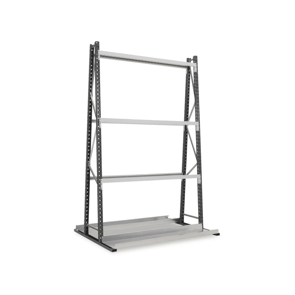 Obrázek produktu: ManOrga Vertikální regál, jednostranný, základní pole, VxŠxH 2500 x 1500 x 340 mm