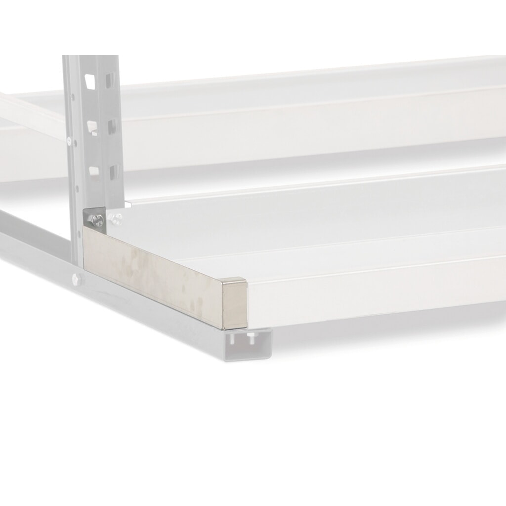 Číslo obrázku produktu 2: ManOrga Vertikální regál, jednostranný, základní pole, VxŠxH 2500 x 1800 x 340 mm