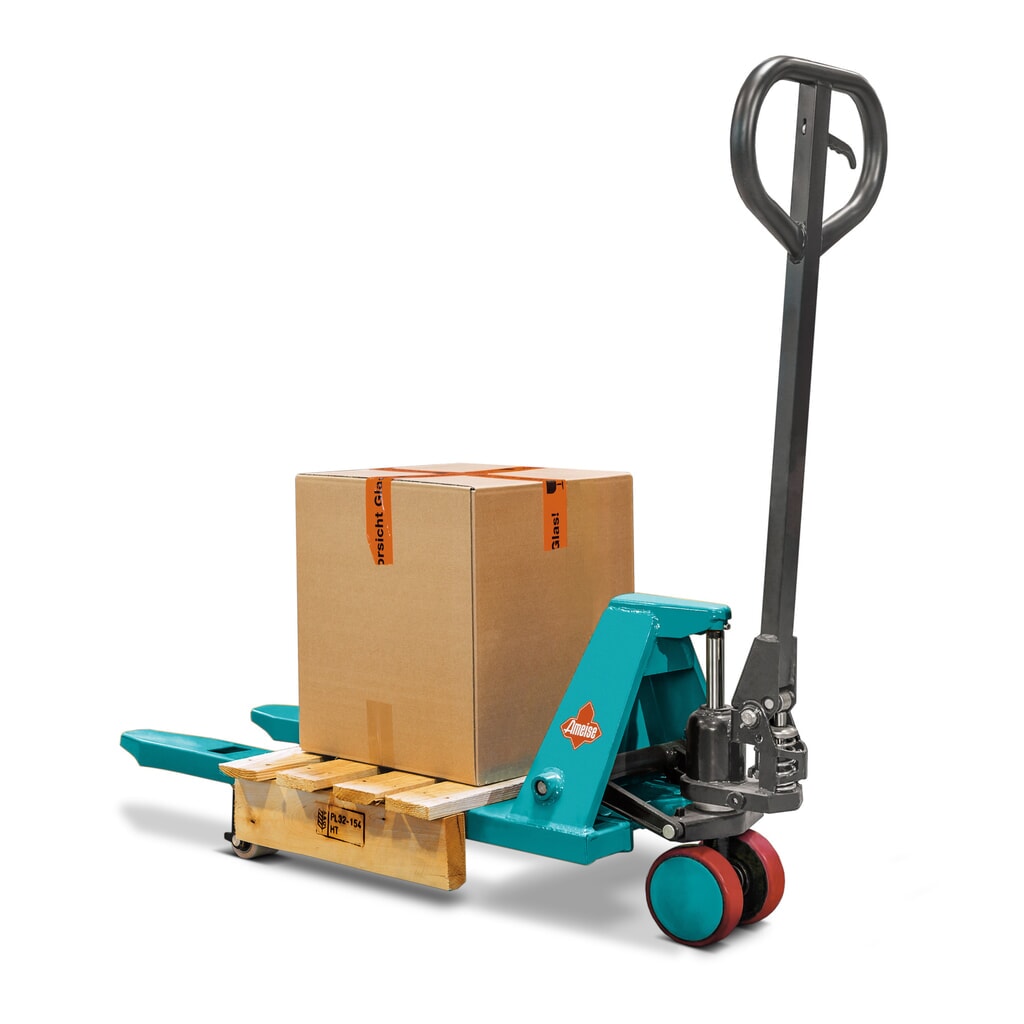 Mini paletový vozík Ameise® PTM 0.5, nosnost 500 kg, délka vidlí 800 mm, polyuretan/nylon Číslo obrázku produktu 1: Mini paletový vozík Ameise® PTM 0.5, nosnost 500 kg, délka vidlí 800 mm, polyuretan/nylon