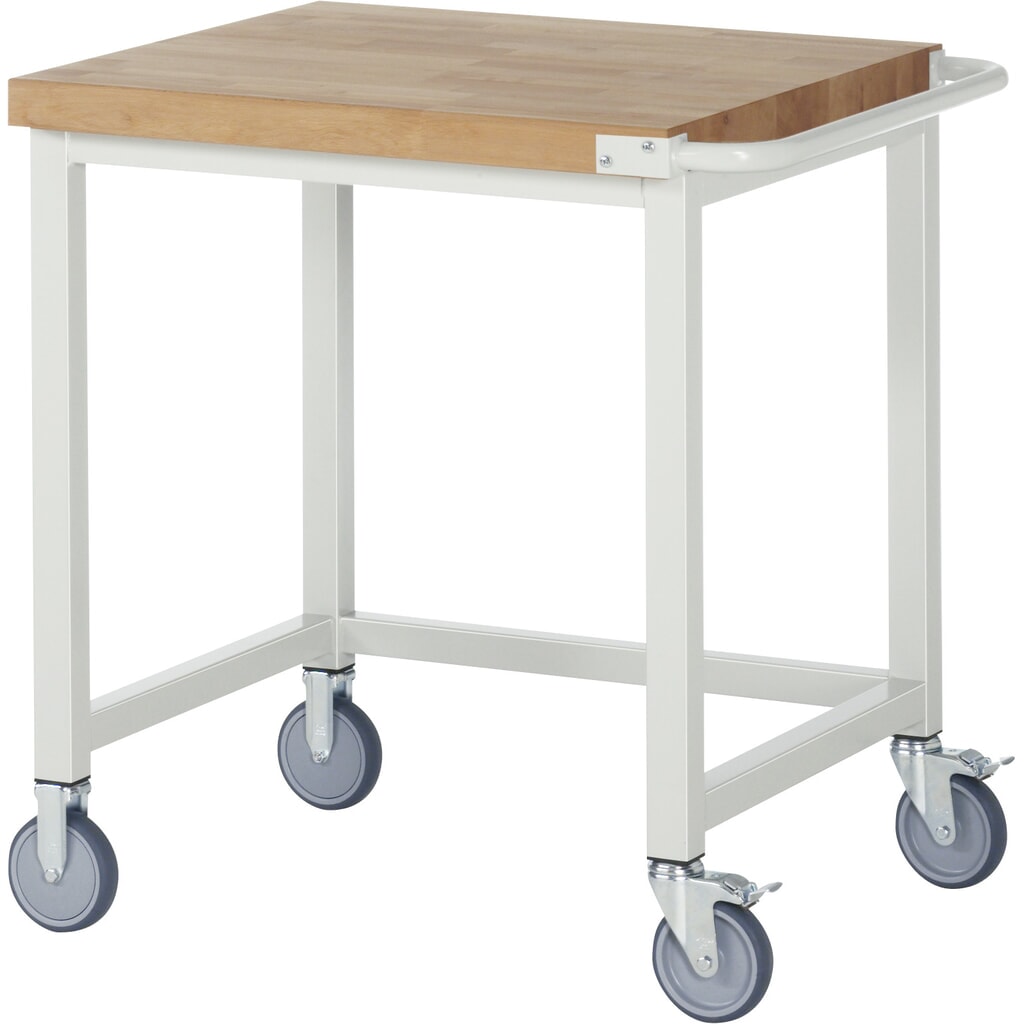 Obrázek produktu: Mobilní pracovní stůl RAU řada 8000, VxŠxH 880-1080 x 750 x 700 mm