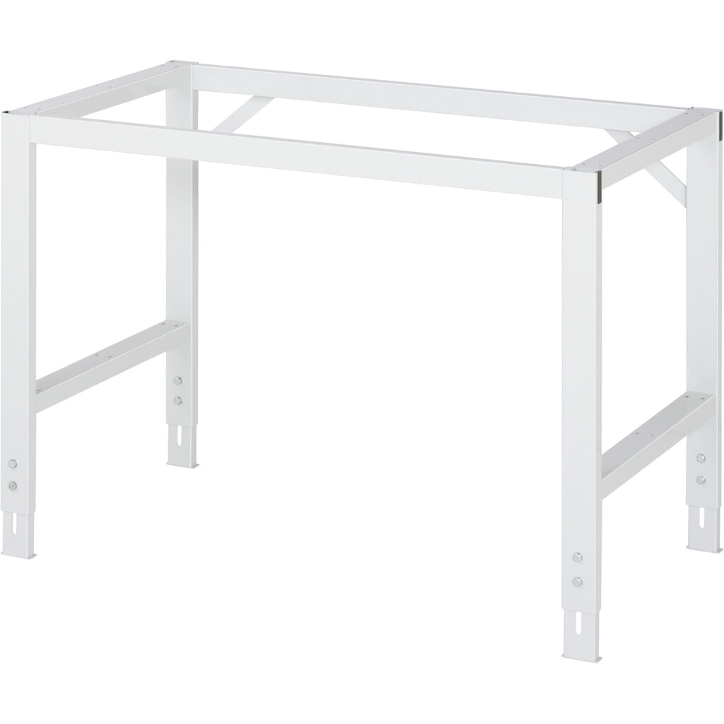 Číslo obrázku produktu 4: Pracovní stůl RAU ve výškově nastavitelném provedení, řada TOM, V×Š×H 760-1080 × 1250 × 800 mm, pracovní deska masivní buk
