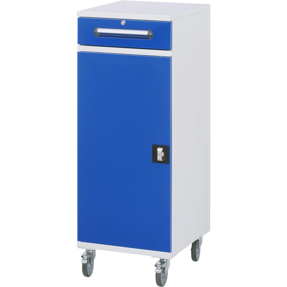 Číslo obrázku produktu 2: Mobilní prezentační pult RAU, VxŠxH 1185 x 450 x 520 mm, zásuvky 2 x 80 mm, 1 x 120 mm