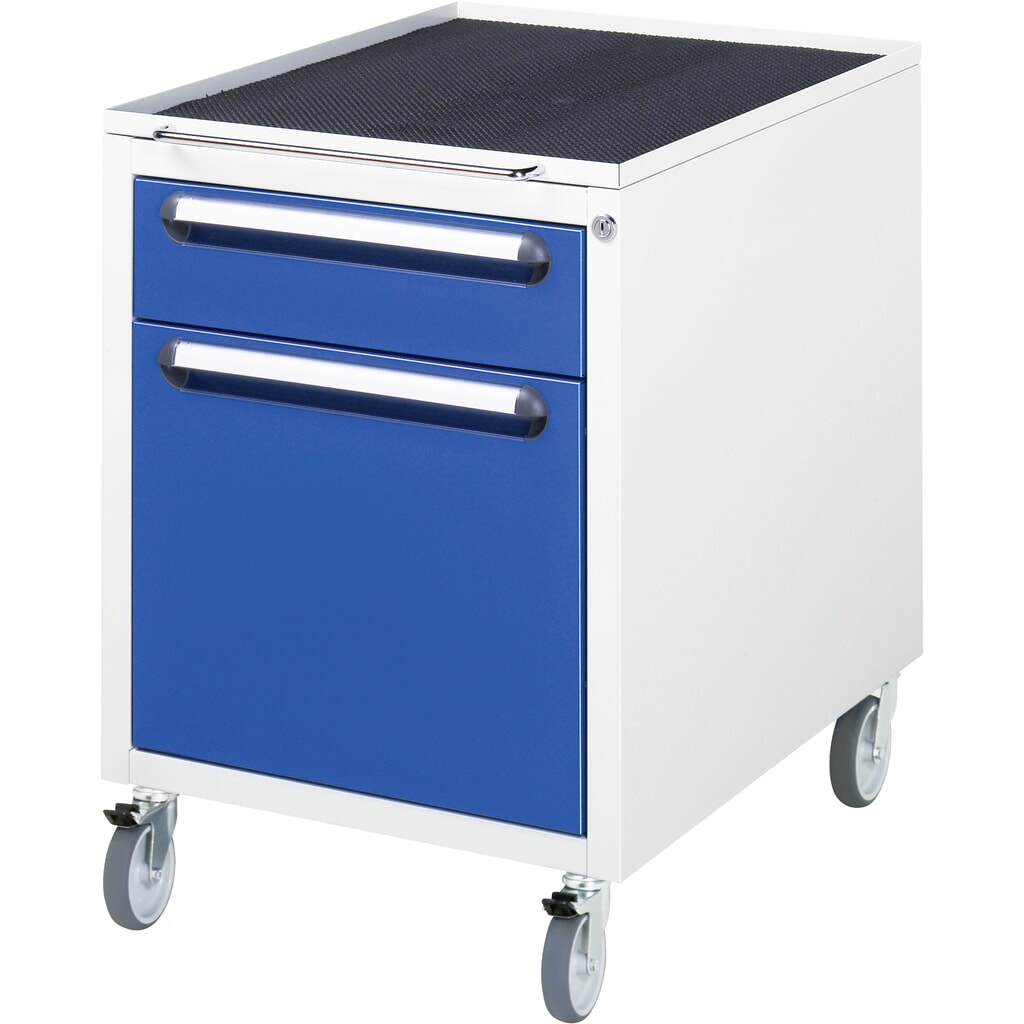 Mobilní spodní kontejner RAU, V׊×H 690 × 480 × 600 mm, 2 zásuvky Obrázek produktu: Mobilní spodní kontejner RAU, V׊×H 690 × 480 × 600 mm, 2 zásuvky