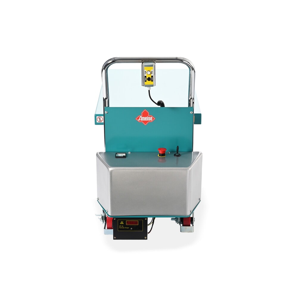 Číslo obrázku produktu 2: Vozík se zvedacím stolem Ameise® s dvojitým nůžkovým mechanismem, elektrický, nosnost 350 kg, cca 910 x 500 mm