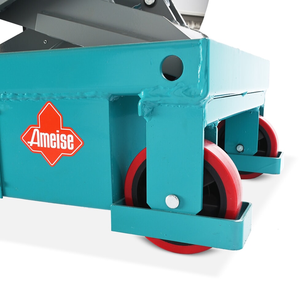 Číslo obrázku produktu 7: Vozík se zvedacím stolem Ameise® s dvojitým nůžkovým mechanismem, elektrický, nosnost 350 kg, cca 910 x 500 mm