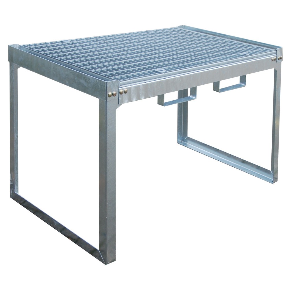 Číslo obrázku produktu 1: Bauer® Modulární regálový systém na sudy, v×š×h 780 × 1 310 × 800 mm, pro nádoby
