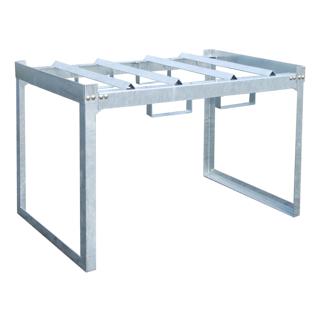 Bauer® Modulární regálový systém na sudy, vך×h 780 × 1310 × 800 mm, pro 2 sudy à 200 l Obrázek produktu: Bauer® Modulární regálový systém na sudy, vך×h 780 × 1310 × 800 mm, pro 2 sudy à 200 l