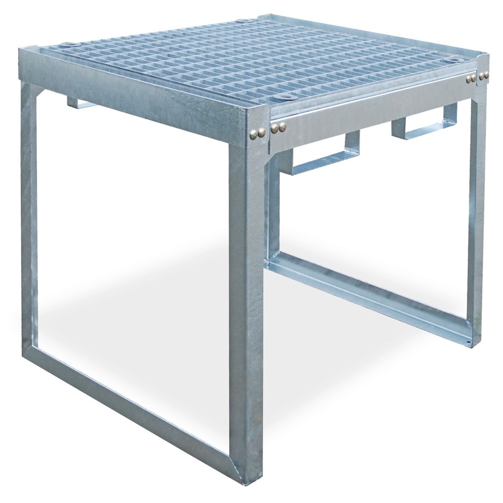 Číslo obrázku produktu 1: Bauer® Modulární regálový systém na sudy, v×š×h 780 × 910 × 790 mm, pro nádoby