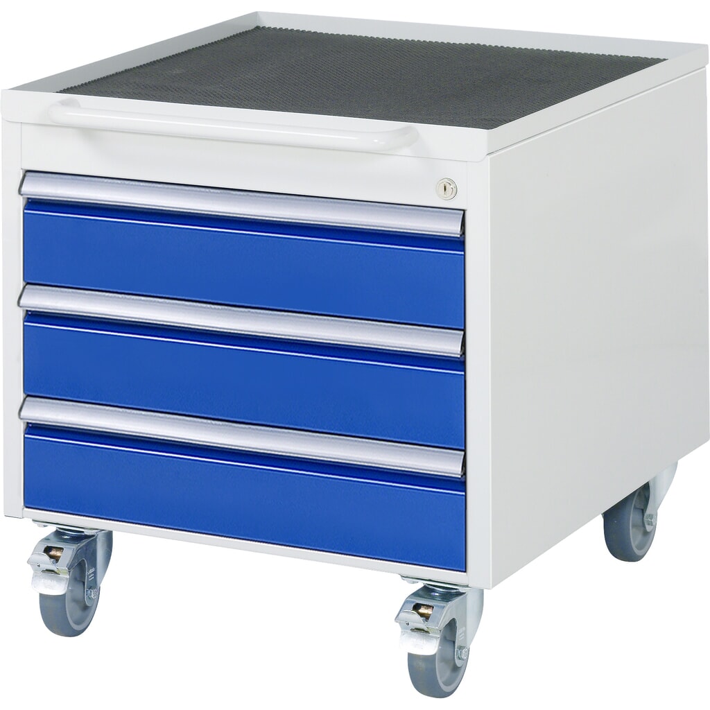 Mobilní spodní kontejner RAU řada 7000, V׊×H 565 × 580 × 650 mm, 3 zásuvky Obrázek produktu: Mobilní spodní kontejner RAU řada 7000, V׊×H 565 × 580 × 650 mm, 3 zásuvky