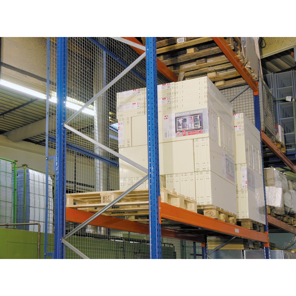 Mřížka zadní stěny pro paletový regál SCHULTE typ S, vך 1000 × 1825 mm Číslo obrázku produktu 2: Mřížka zadní stěny pro paletový regál SCHULTE typ S, vך 1000 × 1825 mm