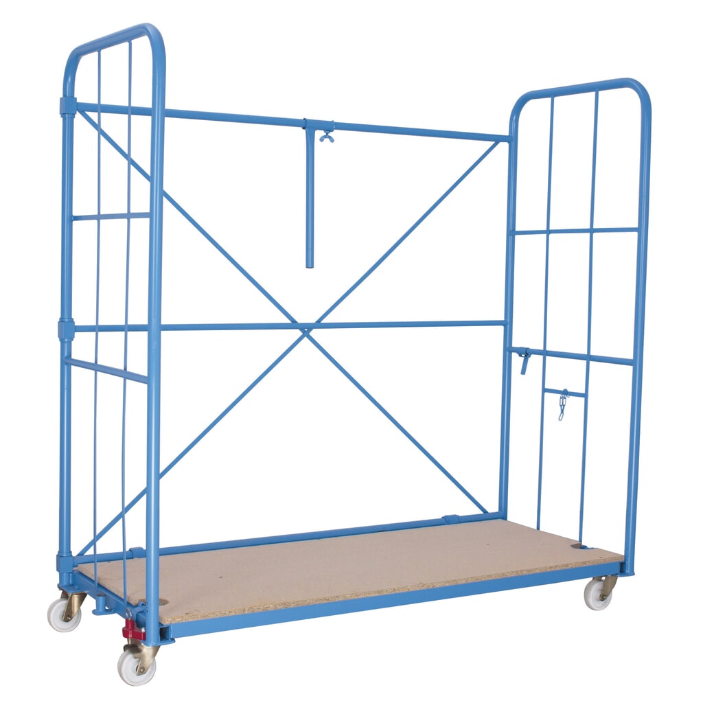 Role nábytku s mřížkovými bočnicemi a zadními vzpěrami, VxŠxH 1,730 x 1,730 x 730 mm Obrázek produktu: Role nábytku s mřížkovými bočnicemi a zadními vzpěrami, VxŠxH 1,730 x 1,730 x 730 mm