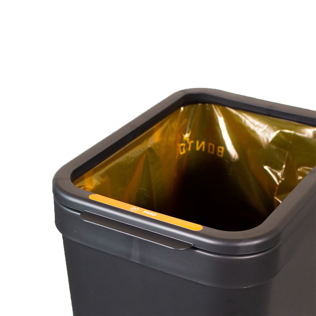 Nádoba na odpad BON TON Circubin, vyrobeno ze 100% recyklovaného polypropylenu, 40 litrů, otevřená, antracit Číslo obrázku produktu 3: Nádoba na odpad BON TON Circubin, vyrobeno ze 100% recyklovaného polypropylenu, 40 litrů, otevřená, antracit