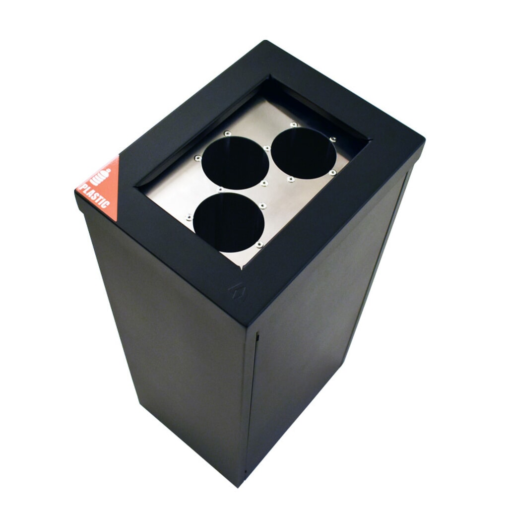 Nádoba na odpad RecycloFlex, 60 litrů, černá Číslo obrázku produktu 6: Nádoba na odpad RecycloFlex, 60 litrů, černá