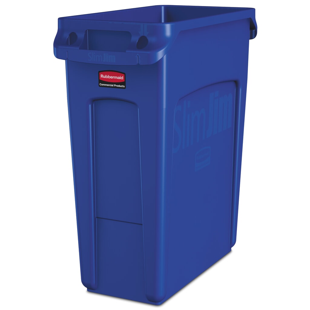 Nádoba na sběrné suroviny Rubbermaid Slim Jim® s ventilačními kanálky