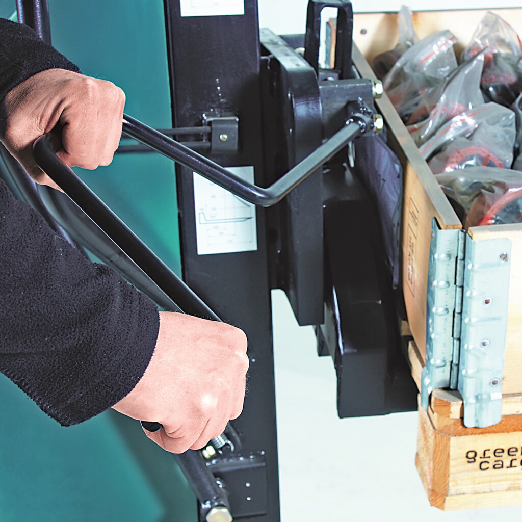 Zvedač palet, naklápěcí, elektrický zdvih, výška zdvihu 900 mm Číslo obrázku produktu 2: Zvedač palet, naklápěcí, elektrický zdvih, výška zdvihu 900 mm