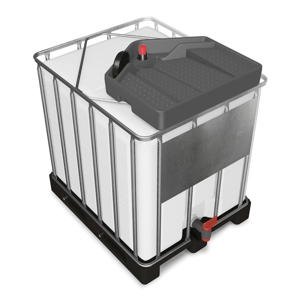 Číslo obrázku produktu 1: Nálevka pro IBC, V×Š×H 175 × 790 × 730 mm, objem 15 l
